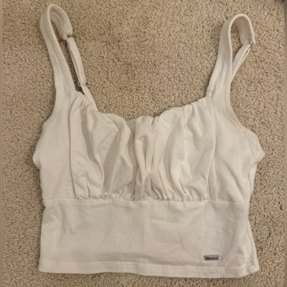 White Women’s Hollister Tank Top